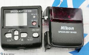 Плата главная Nikon SB600, б/у с корпусом